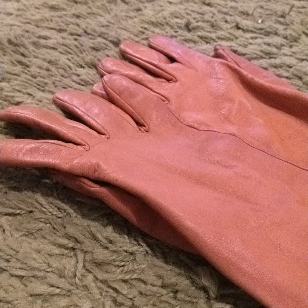 Fleet Ilya Gucci Brown Leather Gloves